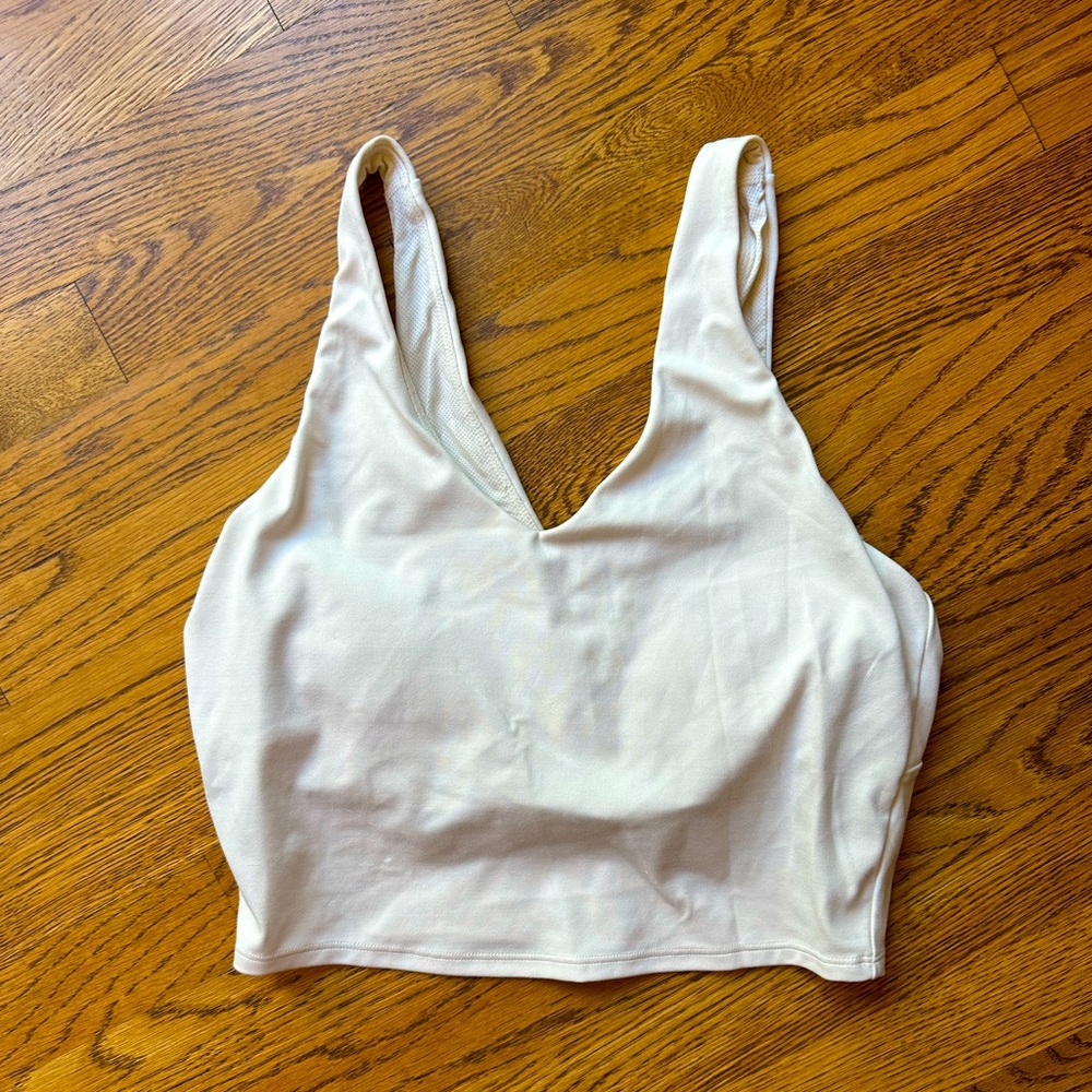 Cropped athletic tank top